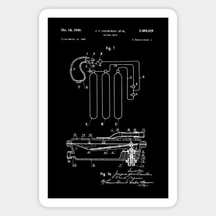 Diving unit patent 1949 / diving unit blueprint Magnet